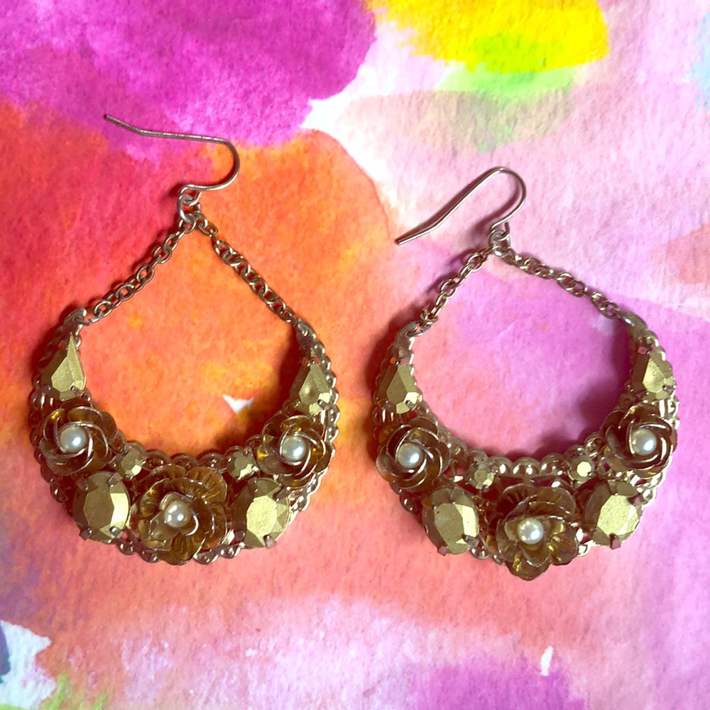 Chunky Gold Earrings